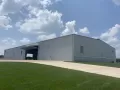 exterior of corporate air craft hangar